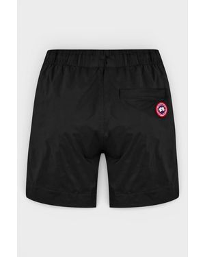 Canada Goose Kaslo Logo Short - Black