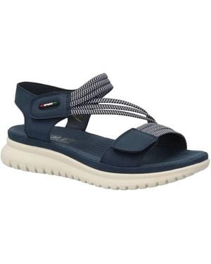 Cipriata Eletta Crossover Strap Sandals - Blue