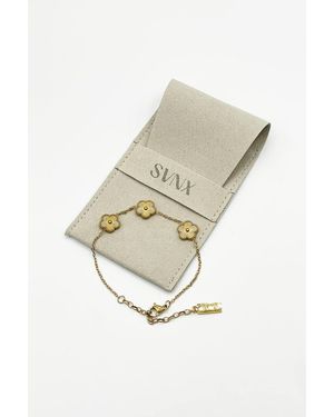 SVNX Floral Bracelet - White
