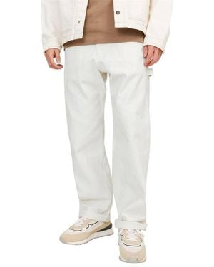 Jack & Jones Eddie Loose Fit Trousers - White