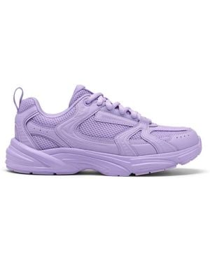 Clarks Craftonpark O. Lilac Trainers - Purple