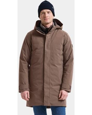 Didriksons Hektor Waterproof Breathable Padded Winter Parka - Brown