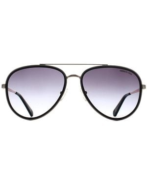 Kenneth Cole Aviator Smoke Gradient Kc00023 - Black