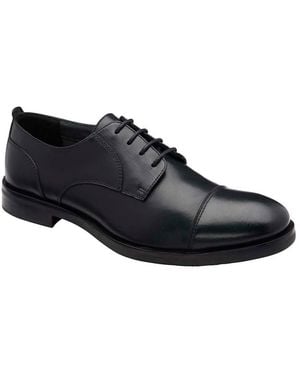 Frank Wright Leather 'Keetley' Derby Shoes - Black