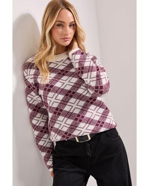 Dorothy Perkins Argyle Jumper - Pink