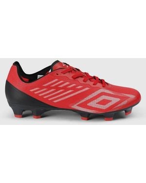 Umbro Velocita Decima Pro Firm Ground Football Boots - Red