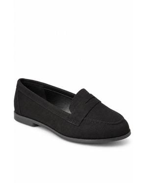 Spot on Ee Wide Fit Classic Loafer Shoes - Black