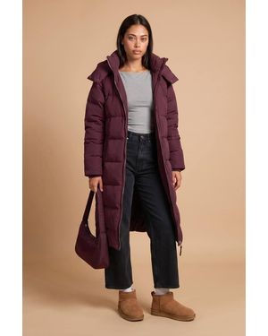 Urban Bliss Seamless Mid Length Puffer - Blue