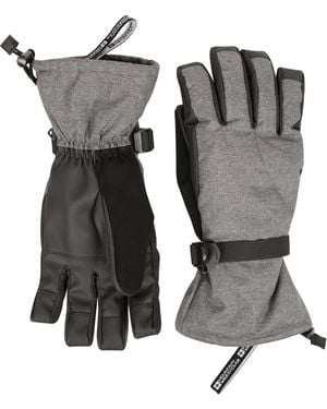 Mountain Warehouse 'Lodge' Warm Soft Lightweight Snowproof Textured Skiing Winter Gloves - Black