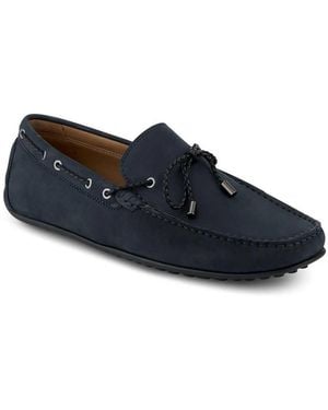 Jones Bootmaker Pedro Leather Tasselled Loafers - Blue