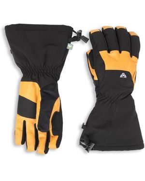 Mountain Warehouse 'Ascent Summit' Waterproof Insulated Adjustable Cuff Winter Ski Gloves - Black