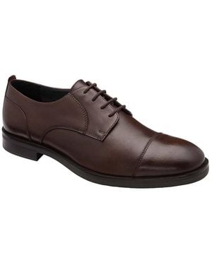 Frank Wright Leather 'Keetley' Derby Shoes - Brown