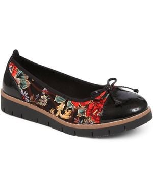 Pavers Ballet Court Shoes - Black