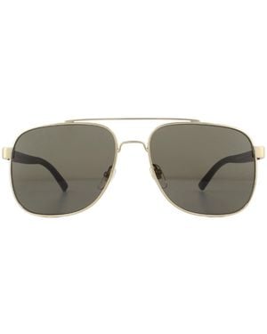 Gucci Aviator Sunglasses - Brown