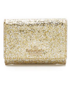 Kate Spade Glitter Bug Darla Wallet - Metallic