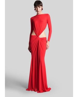 Alex Perry Long Dress - Red