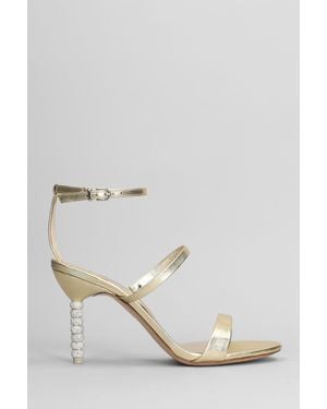 Sophia Webster Rosalind Crystal Mid Sandals - White