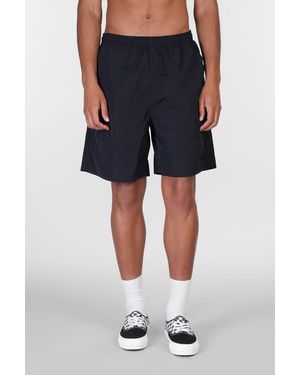 Stussy Shorts in Nylon Nero - Blu