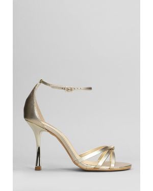 Werner Sandali in Pelle Platino - Multicolore
