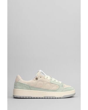 Santha 2 Sneakers In Beige Suede - Natural