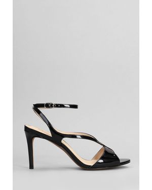 Guilhermina Sandals In Black Patent Leather