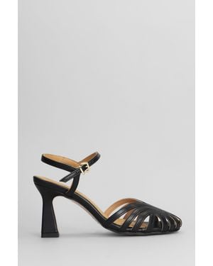 Pedro Miralles Sandals In Black Leather