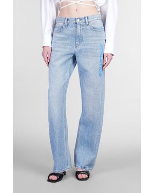 Alexander Wang Jeans in Cotone Blu