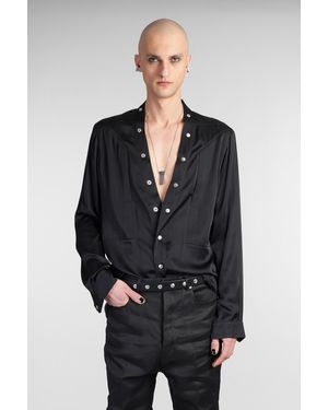 Rick Owens Larry Fogpocket Shirt in Black for Men | Lyst Rick Owens Larry Fogpocket Shirt in Black for Men | Lyst