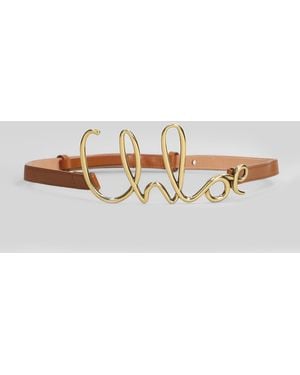 Chloé Belts - Gray