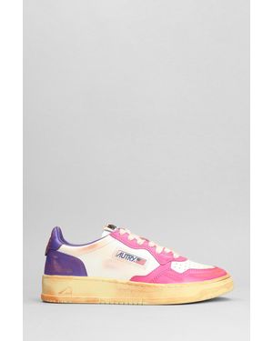 Autry Sneakers Medalist Super Vintage - Rosa