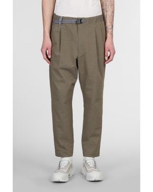 and wander Pantalone in Poliestere Verde