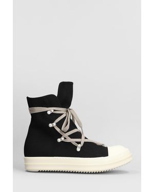 Rick Owens Sneakers Hexa sneaks in Cotone Nero