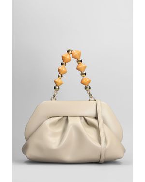 THEMOIRÈ Pochette Tia Handle Paper Bea in ecopelle Taupe - Neutro