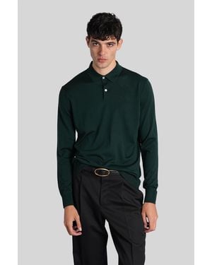 Ballantyne Polo In Green Wool