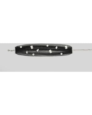 David Koma In Lega metallica Nera - Nero
