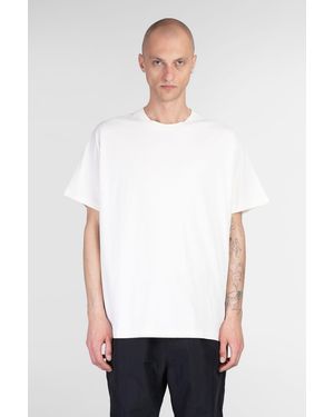 John Elliott T-shirt In Beige Cotton - White