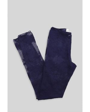 ANDAMANE Zillah Leggings In Blue Polyamide