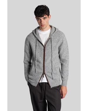 Ballantyne Knitwear In Gray Wool