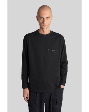 and wander T-Shirt in Cotone Nero