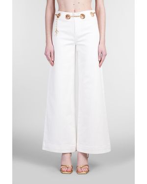 Cult Gaia Sisley Pants in White | Lyst