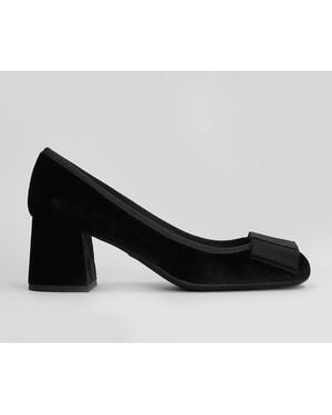 Festa Ery Pumps In Black Velvet