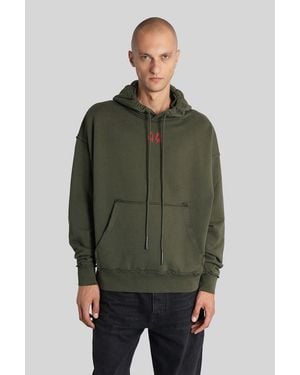 44 Label Group Sweatshirt In Green Cotton