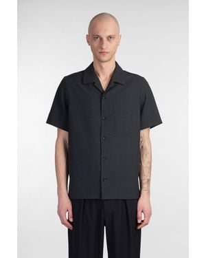 Attachment Shirt In Black Polyester