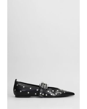 SCHUTZ SHOES Ballerine in Pelle Nera - Nero