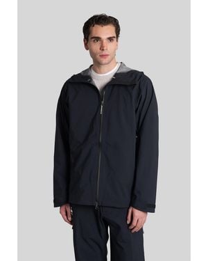 Houdini Casual Jacket In Black Polyester - Blue