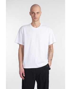 Attachment T-shirt In White Cotton