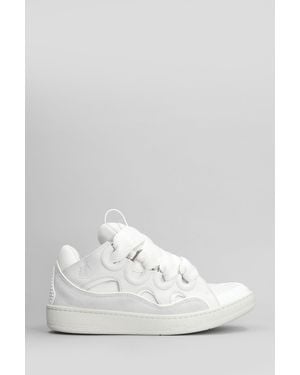 Lanvin Curb Sneakers - White