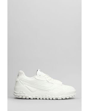 Ellesse Lsr 014 Sneakers In White Leather