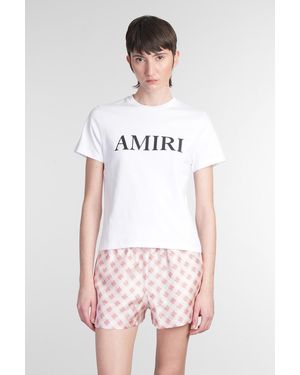 Amiri T-Shirt in Cotone Bianco