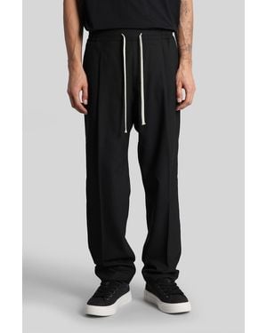 State of Order Seven Pants In Black Polyester
